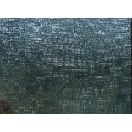 Tableau \"Portait de femme\" signé ?