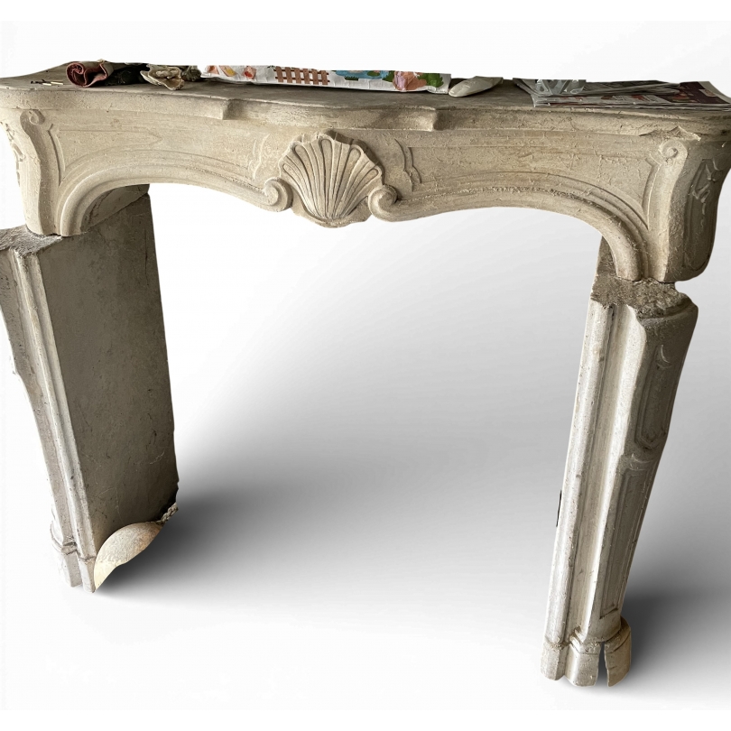 Cheminée Régence en pierre