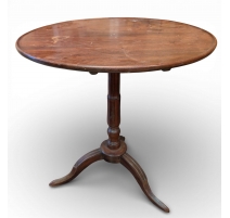 Guéridon Louis XVI en acajou