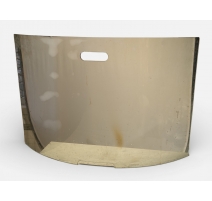 Pare-feu en verre bombé