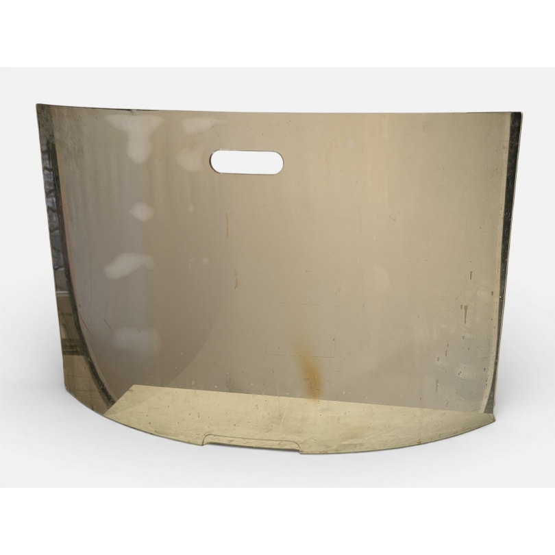 Pare-feu en verre bombé