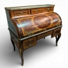 Bureau-Cylindre Louis XV marqueté