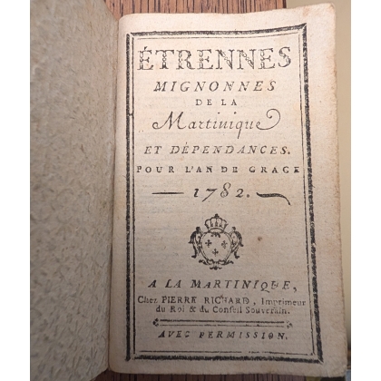 Livre miniature "Étrennes mignonnes"