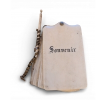 Carnet de bal "Souvenir" en ivoire