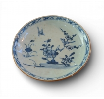 Coupelle en porcleaine bleu blanc