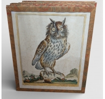 Gravure "Grand Duc" par Magdalena BOUCHARD