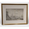 Dessin "Port" attibué à LACROIX DE MARSEILLE