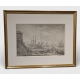 Dessin "Port" attibué à LACROIX DE MARSEILLE