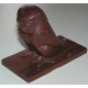 Sculpture "Pygmy Owl" signed S
