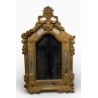 Cadre Louis XIV doré bordure miroir