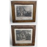 Paire de gravures "Marin"