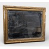 Miroir rectangulaire doré