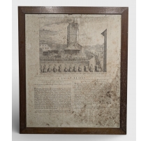 Gravure "Saint-Blaise" par GIRARDET