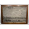 Gravure "Rouen" par COCHIN