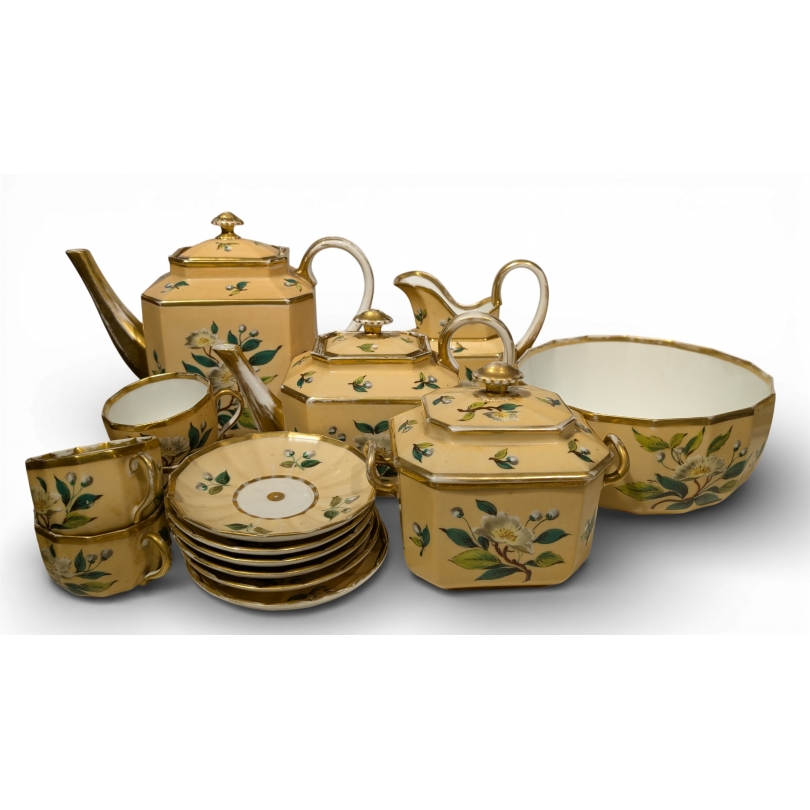 Service à thé en porcelaine Fleur de cerisier