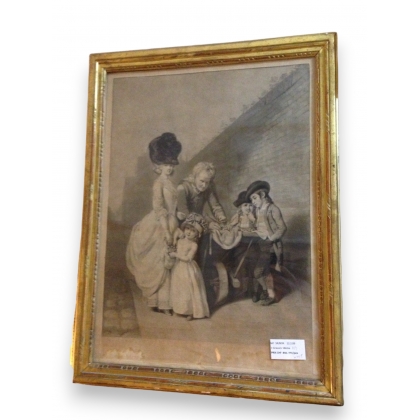 Radierung „The Fruit Baron“ von Moinat SA – Antiquitäten und Dekoration – Radierungen, Lithografien