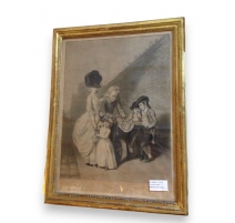 Engraving "The fruit barron"
