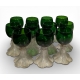 Lot de 11 verres à vin Roemer