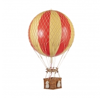 Montgolfière Rouge et blanche, grande