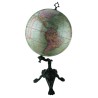Globe terrestre Chicago 1887 pied en fonte