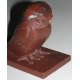 Sculpture "Pygmy Owl" signed S