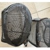 Set of 2 fencing masks and 2 foils
