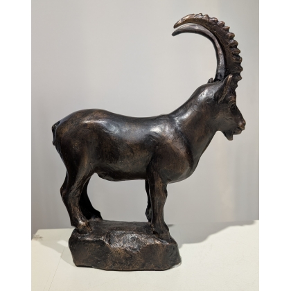 Bronze "Bouquetin des alpes" signé GICÉ 95