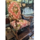 Fauteuil Louis XIV os de mouton