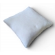 Coussin en alcantra beige