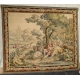 Tapisserie AUBUSSON scène champêtre
