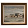 Tableau \"Paris\" signé Francis LODS