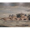Tableau \"Paris\" signé Francis LODS