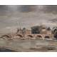 Tableau "Paris" signé Francis LODS