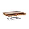 Table basse Riviera, teinte noyer
