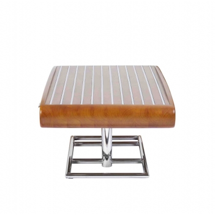 Table basse Riviera, teinte noyer