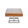 Table basse Riviera, teinte noyer