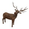 Cerf en tôle perforée