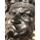 Goulot de fontaine en bronze "Bacchus"