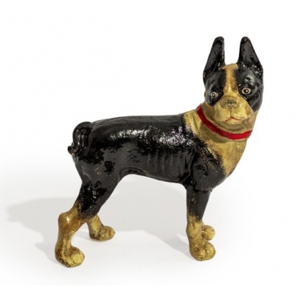 Arrêt de porte chien en fonte