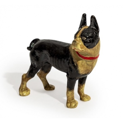 Arrêt de porte chien en fonte