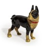 Arrêt de porte chien en fonte