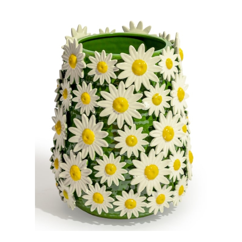 Vase \"Pâquerettes\" en céramique