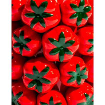 Vase \"Tomates\" en céramique