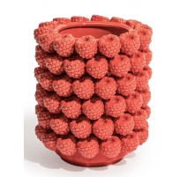 Vase "Framboises" en céramique