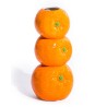 "Oranges" ceramic vase
