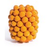 "Mandarins" ceramic vase