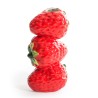 Vase \"Fraises\" en céramique