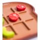 Jeux de Tic-tac-toe "Toast avocat et tomate"