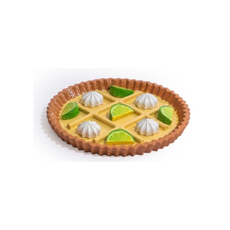 Jeux de Tic-tac-toe "Tarte Lime et meringue"