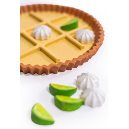 Jeux de Tic-tac-toe \"Tarte Lime et meringue\"